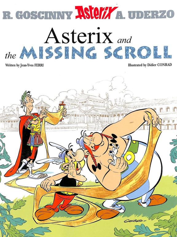 Asterix &  The Missing Scroll Book 36