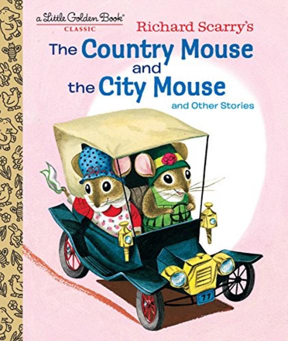 Richard Scarrys The Country Mouse And The City Mouse