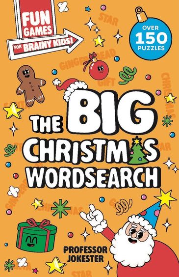 Big Christmas Wordsearch : Fun Games For Brainy Kids