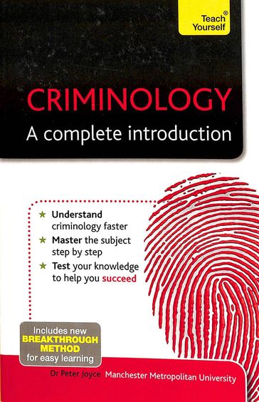 Criminology A Complete Introduction : Teach Yourself