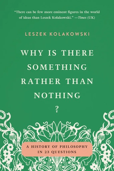 Why Is There Something Rather Than Nothing