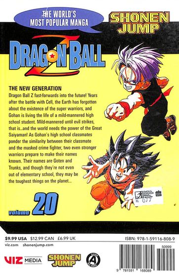 Buy Dragon Ball Z Vol 20 : Shonen Jump book : Akira Toriyama , 1591168082,  9781591168089 -  India