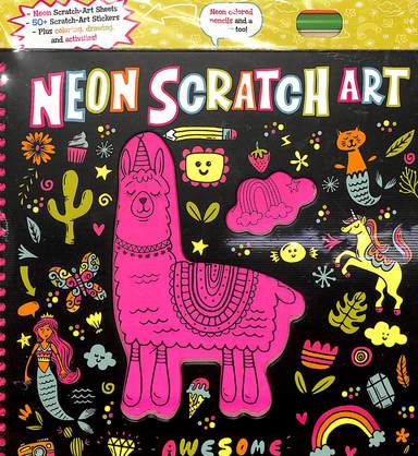 Neon Scratch Art
