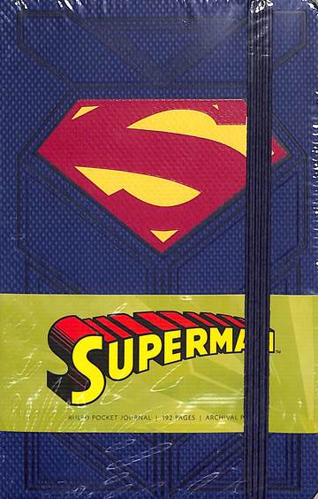 Superman Ruled Pocket Journal