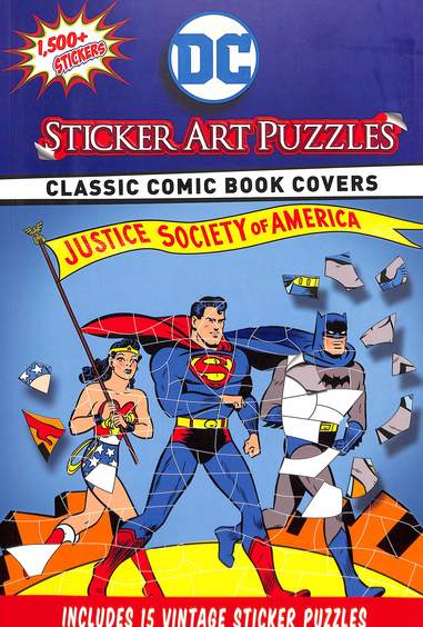 Dc Sticker Art Puzzles