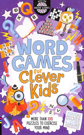 Word Games For Clever Kids : Buster Brain Games