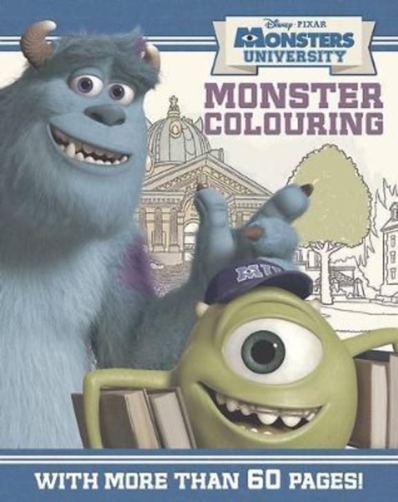 Disney Monsters University Colouring