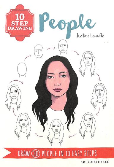 Buy 10 Steps Drawing People : Draw 30 People In 10 Easy Steps book ...