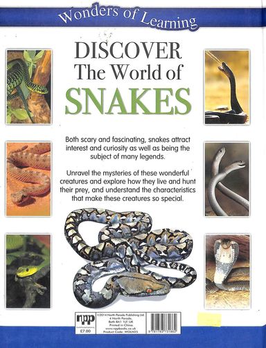 Buy Wonders Of Learning Discover The World Of Snakes Learn About