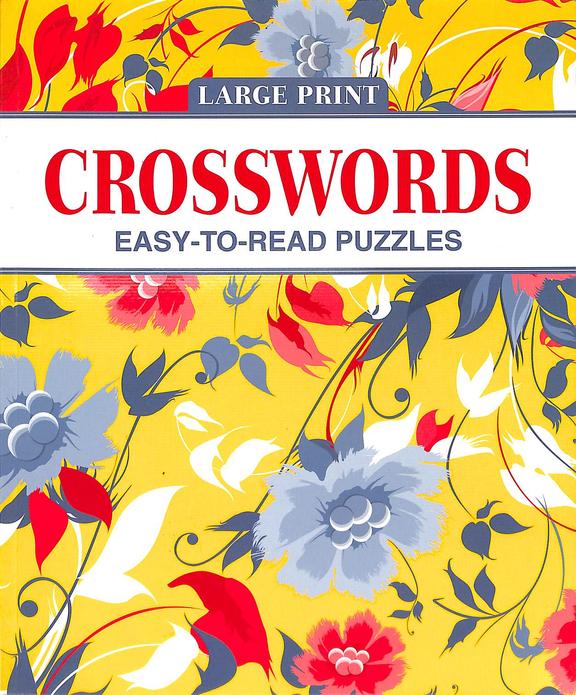 Buy Large Print Crosswords Easy To Read Puzzles book Na