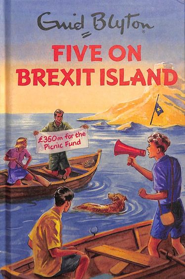 Enid Blyton : Five On Brexit Island