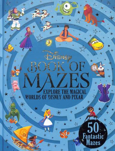 Disney Book Of Mazes Explore The Magical Worlds Of Disney  Pixar