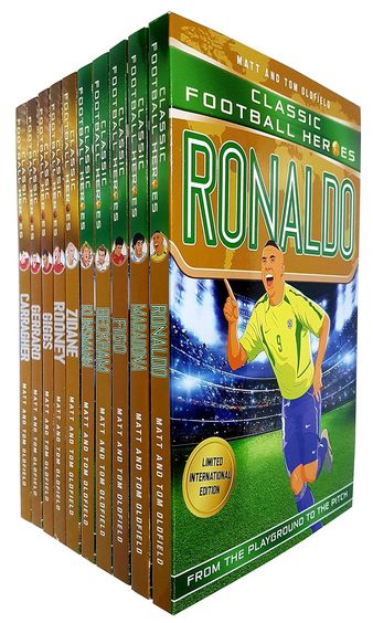 Classic Football Heroes Legend Series 10 books: Collect Them All!