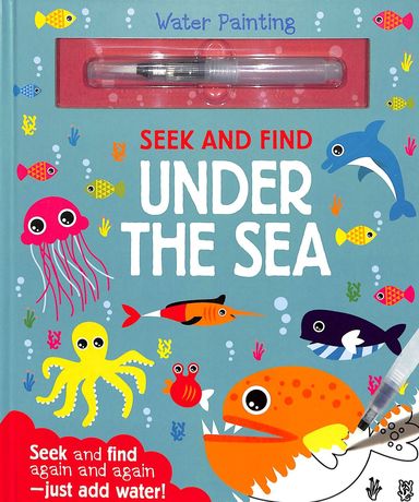 Seek & Find Under The Sea Water Paint