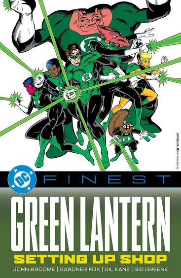 DC Finest: Green Lantern: Setting Up Shop
