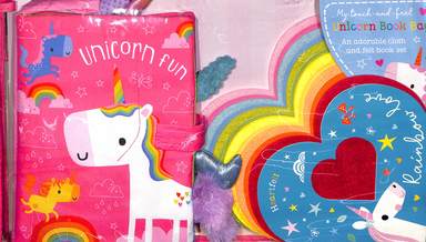 My Touch & Feel Unicorn Book Bag