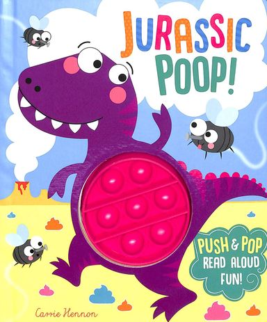 Push Pop Bubble : Jurassic Poop