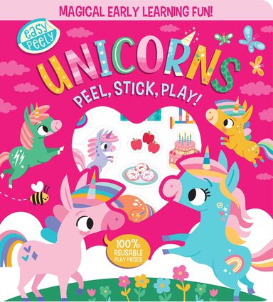 Easy Peely : Unicorns Peel Stick Play