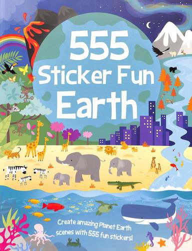 555 Sticker Fun Earth