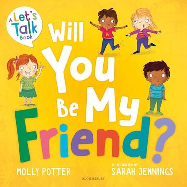 Lets Talk Book : Will You Be My Friend