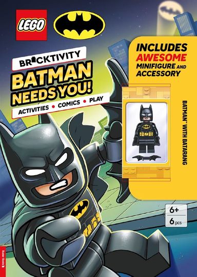 LEGO Batman: Batman Needs You! (with LEGO Batman minifigure and batarang)