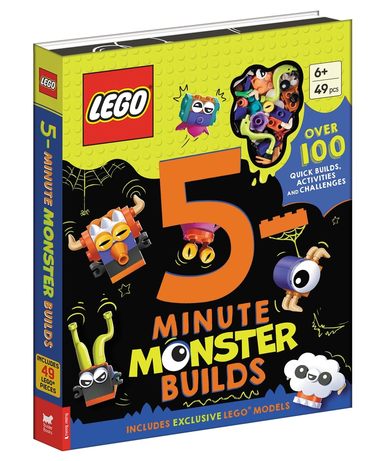 LEGO®: 5-Minute Monster Builds-with exclusive LEGO models and over 100 activities and challenges