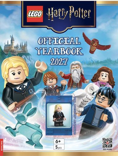 LEGO® Harry Potter™: Official Yearbook 2027-with Luna Lovegood™ minifigure and wand