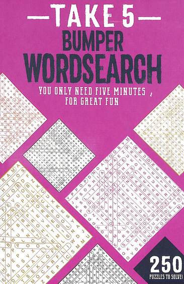 Take 5 Bumper Wordsearch