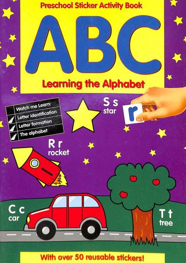 Abc Learning The Alphabet:Preschool Sticker Activity Book