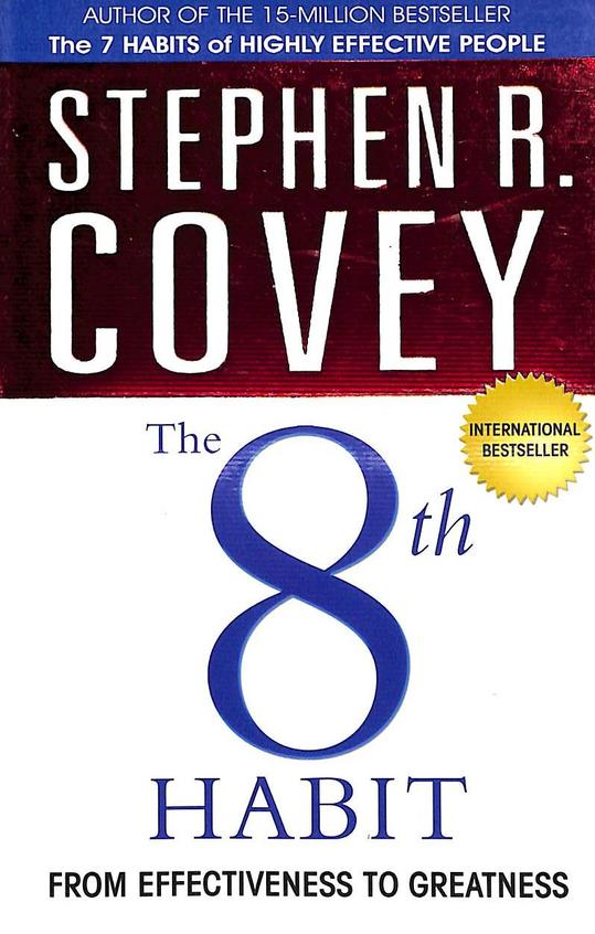 8th Habit From Effectiveness To Greatness