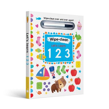 Wipe Clean Lets Learn 123