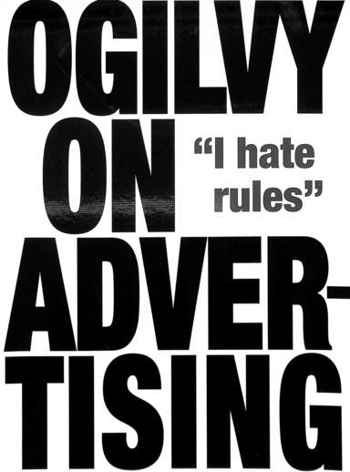 Ogilvy On Advertising