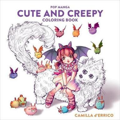 Pop Manga Cute & Creepy Coloring Book