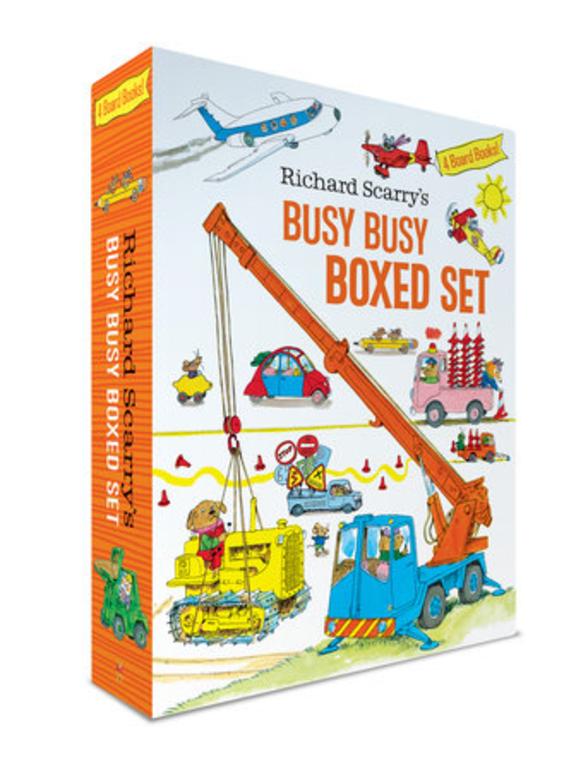 Richard Scarrys Busy Busy Boxed Set