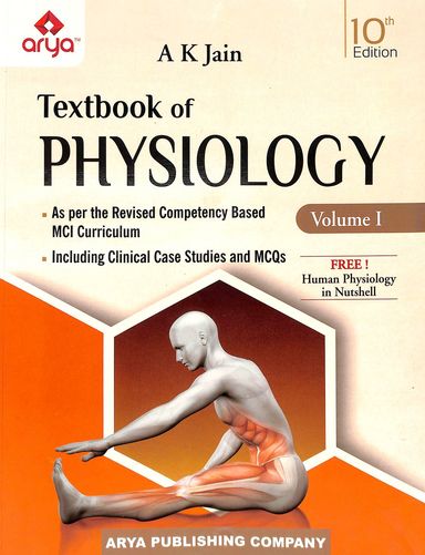 Textbook Of Physiology Set Of 2 Vol With  Free Human Physiological In Nutshell