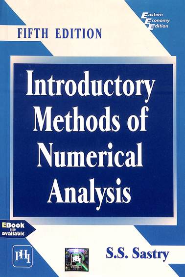 Introductory Methods Of Numerical Analysis
