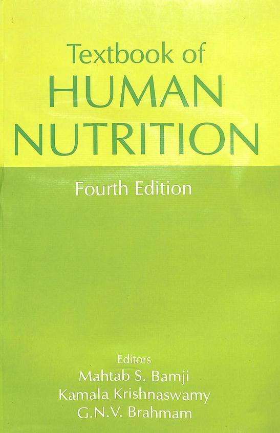 Textbook Of Human Nutrition Book