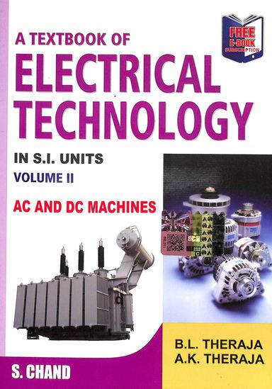 Buy Textbook Of Electrical Technology In Si Units Vol2 Ac & Dc Machines ...