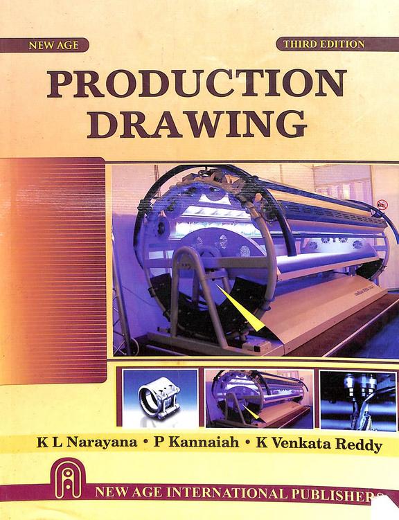 Buy Production Drawing book : Kl Narayana,K Venkata Reddy , 8122435017