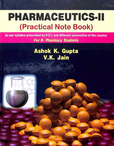 Pharmaceutics 2 For B Pharmacy