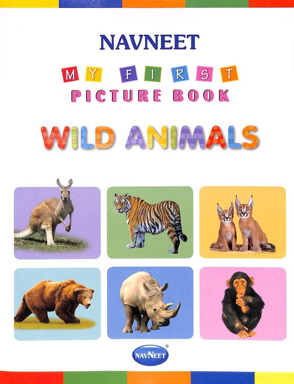 Navneet My First Picture Book Wild Animals:F0312