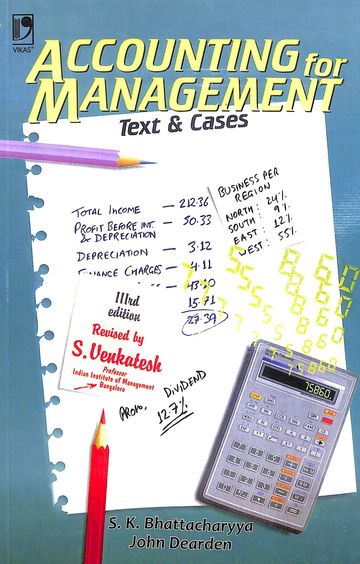 Accounting For Management Text & Cases