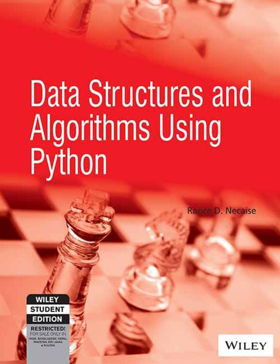 Buy Data Structures And Algorithms Using Python book : Rance D Necaise ...
