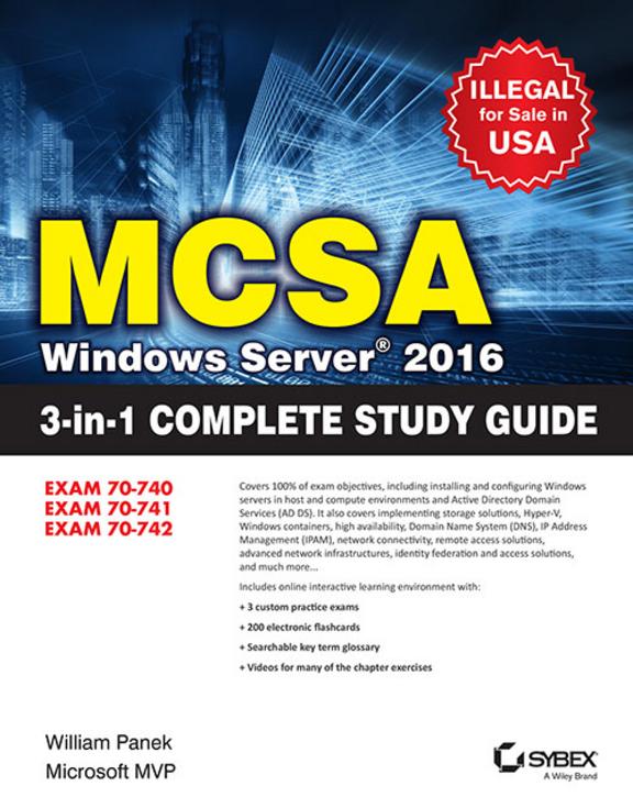 MCSA Windows Server 2016 Study Guide Exam 70-741 