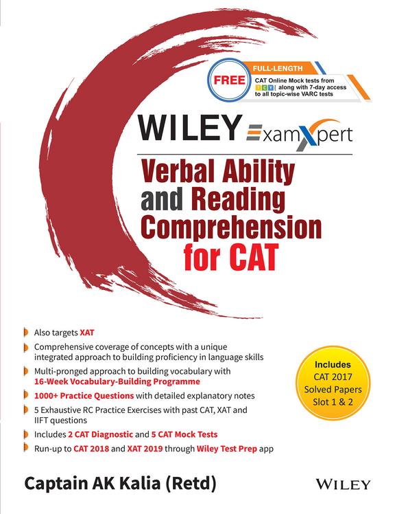 Buy Wileys ExamXpert Verbal Ability and Reading Comprehension for CAT ...