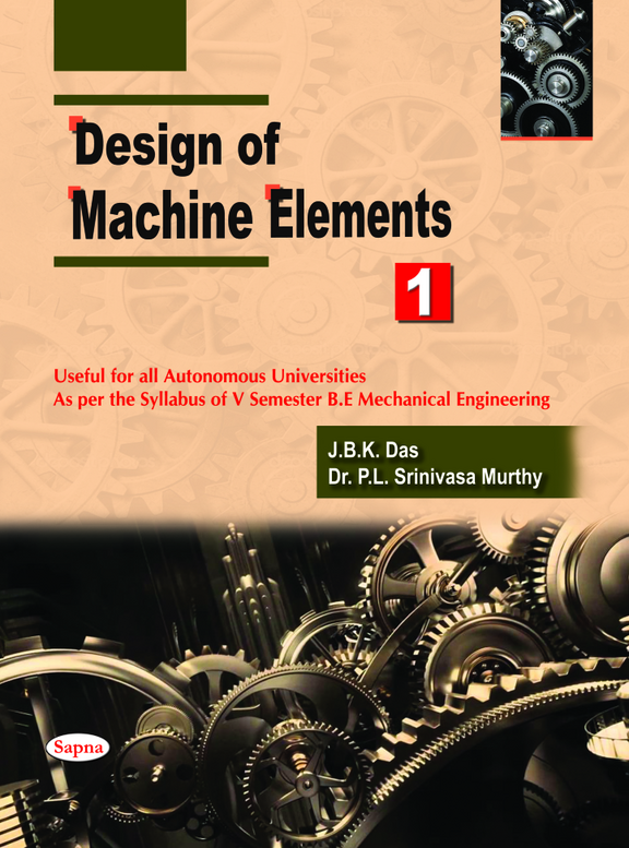 Buy Design Of Machine Elements 1 For 5 Sem Be Mechanical