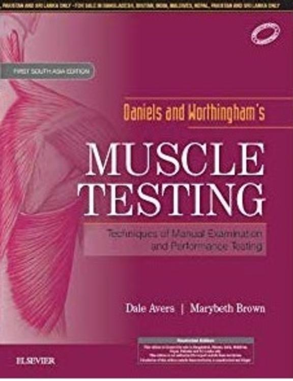 Buy Daniels & Worthinghams Muscle Testing : First South Asia