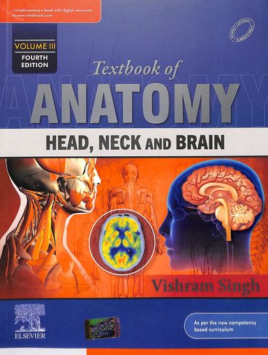 Textbook Of Anatomy  : Head Neck & Brain  Vol 3
