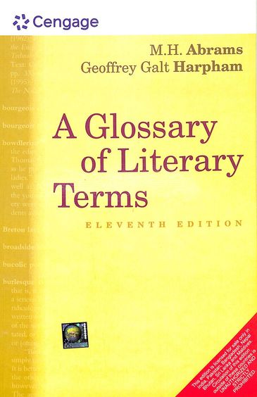 violinista malo Skalk Buy Glossary Of Literary Terms book : Mh Abrams,Geoffrey Galt Harpham ,  8131526356, 9788131526354 - SapnaOnline.com India