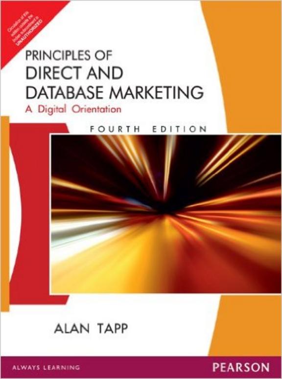 Principles Of Direct & Database Marketing A Digital Orientation